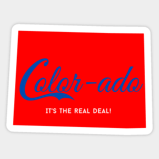 Color-ado "its the Real Deal" Sticker